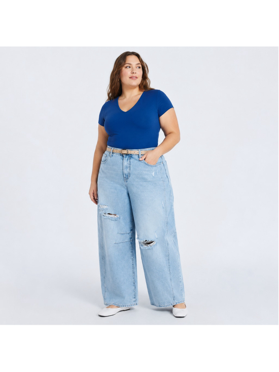 Scoop Denim - Scoop Women's High-Rise Ankle Barrel Jeans